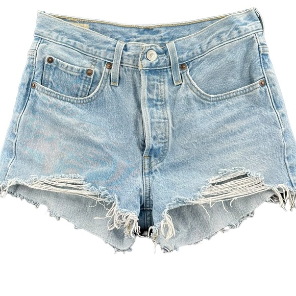 Levi's Pants - Levi’s Women’s 501 Jean Shorts Button Fly Cut Offs Size 26 High Rise